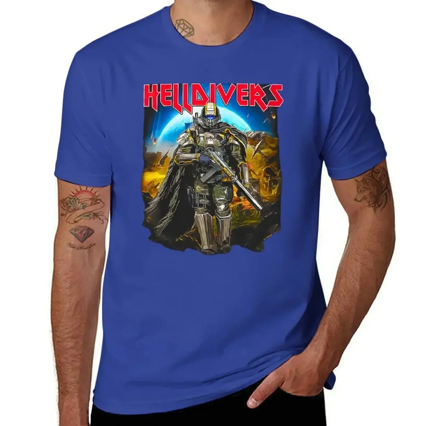 Helldivers T-Shirt – Totenkopf