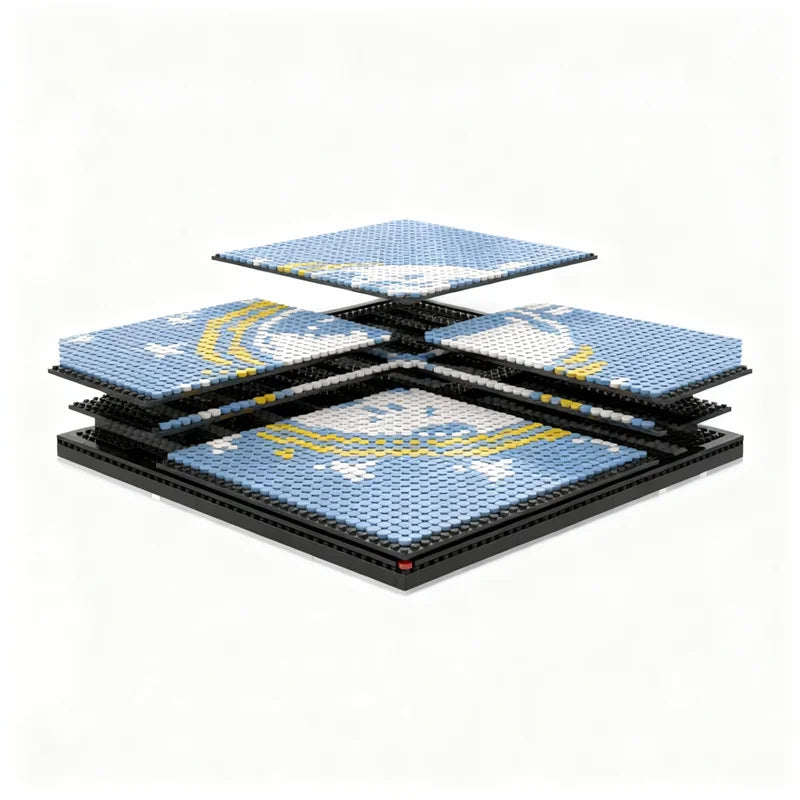 Helldivers Super-earth Flag Building - 3793 PCS