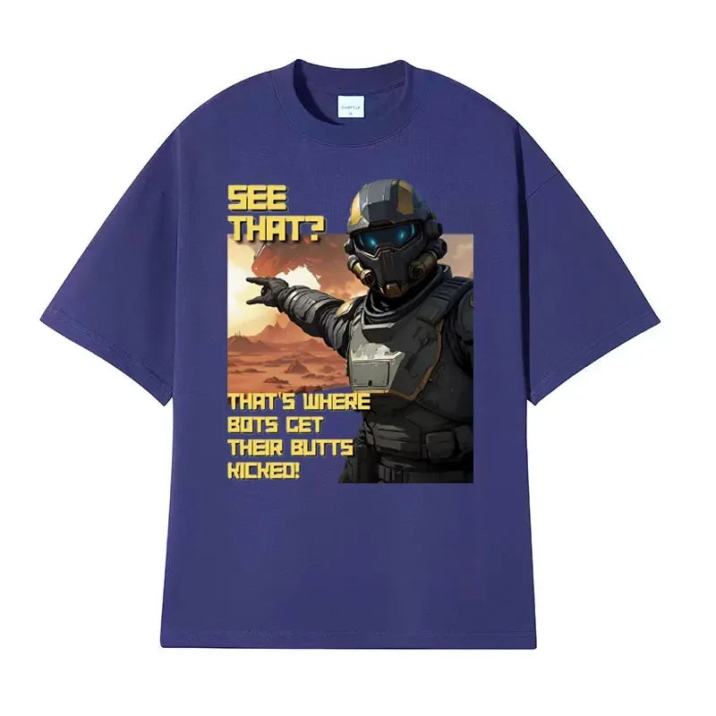 Helldivers T-Shirt - Das siehst du dir an