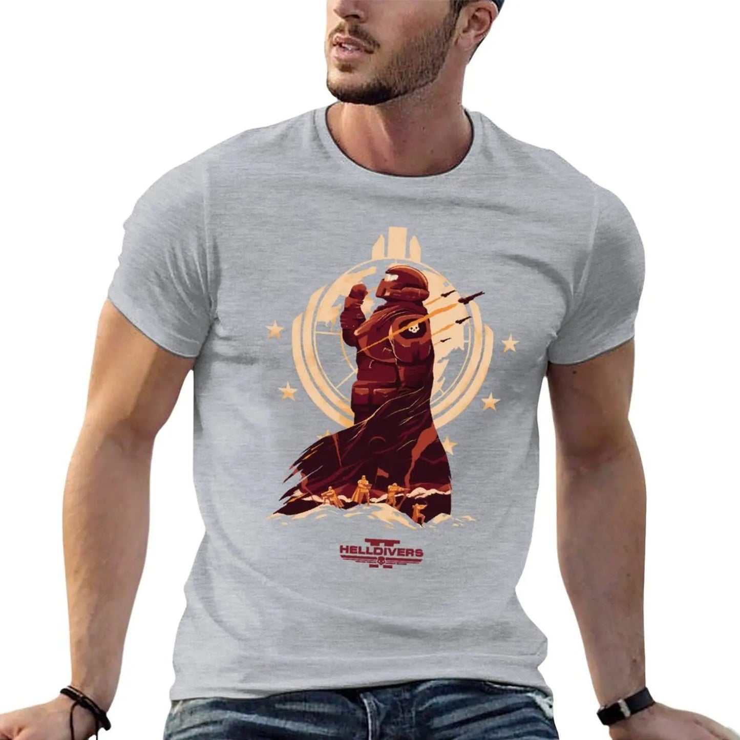 Helldivers T-Shirt – Demokratie verteidigen