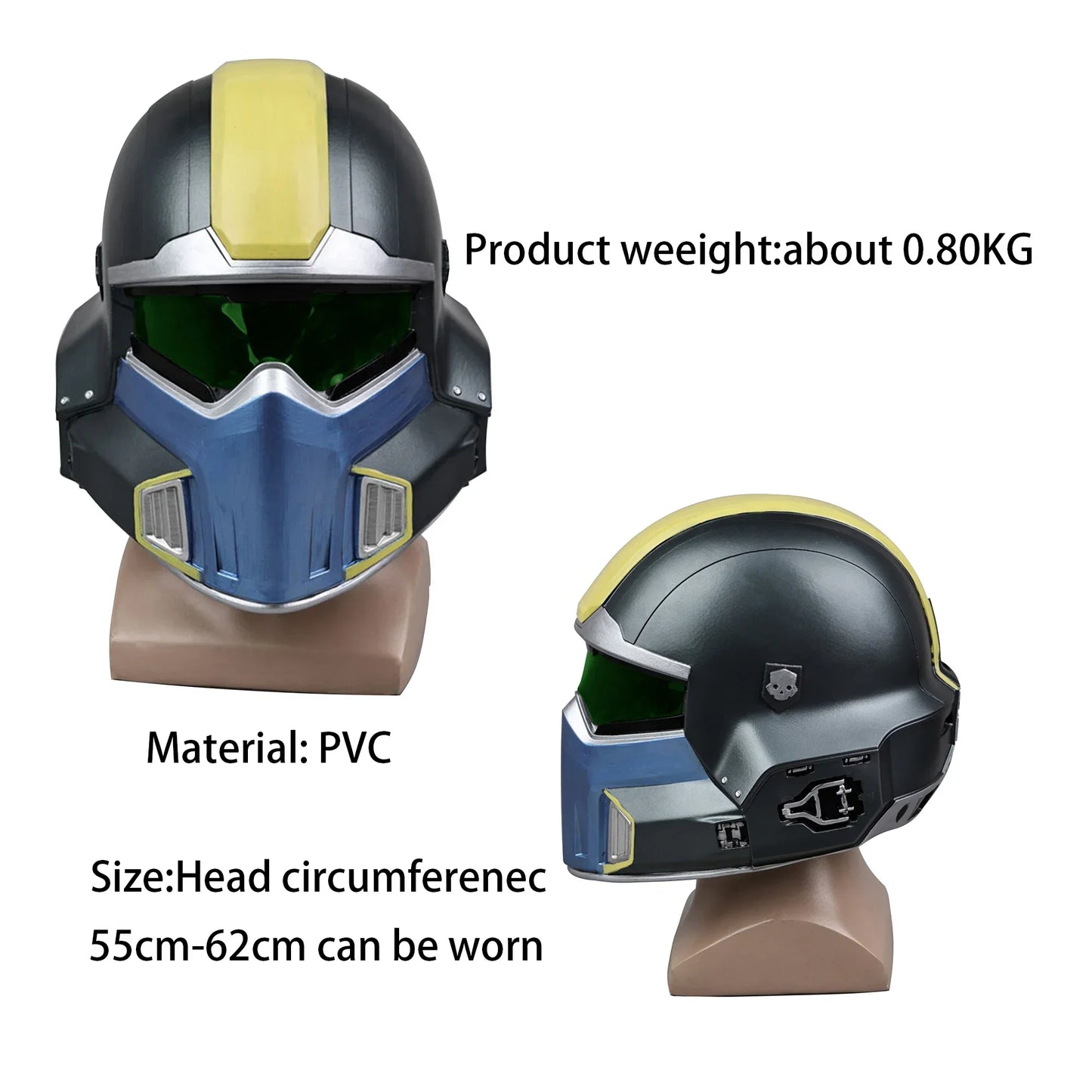 Helldivers 2 B-01 Tactical Helmet - PVC - 2