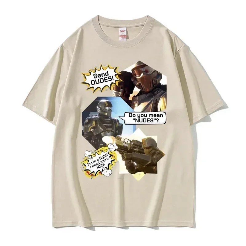 Helldivers T-Shirt – Send Dudes