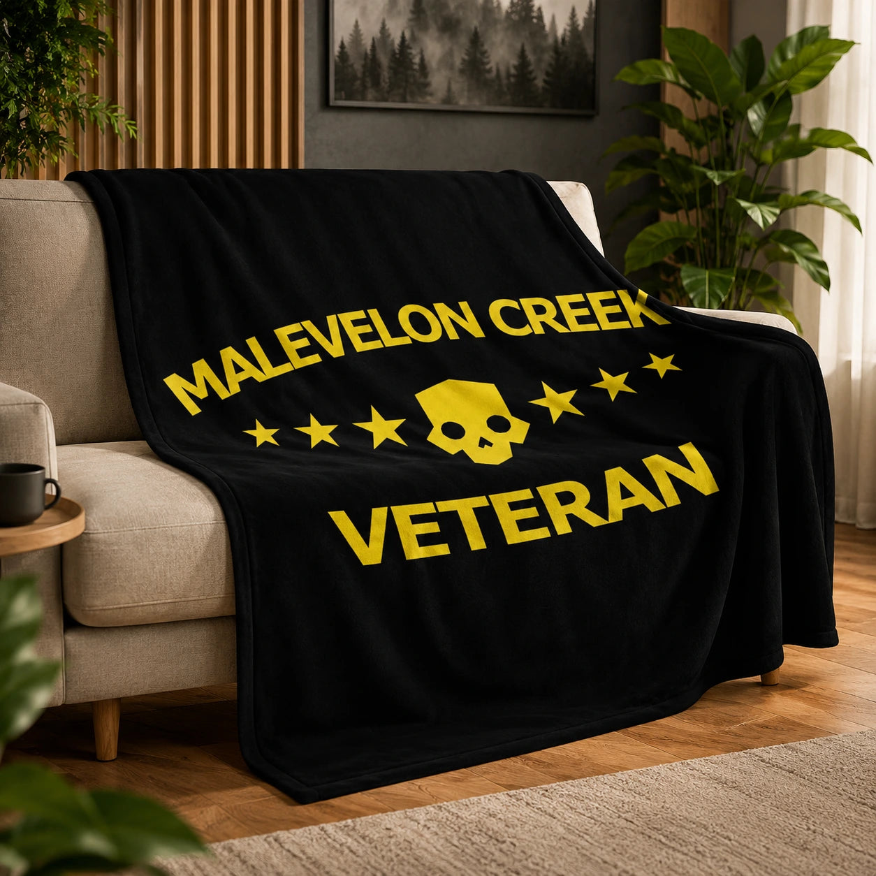 Helldivers 2 Malevelon Creek Veteran Ultra Soft Premium Throw Blanket