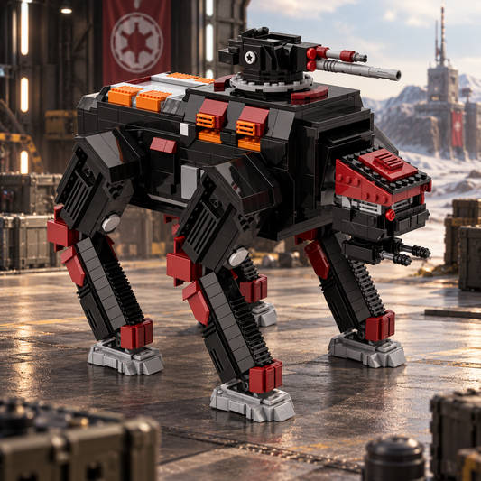 Helldivers 2 Automaton Factory Strider Building Blocks Figure - 1999 PCS