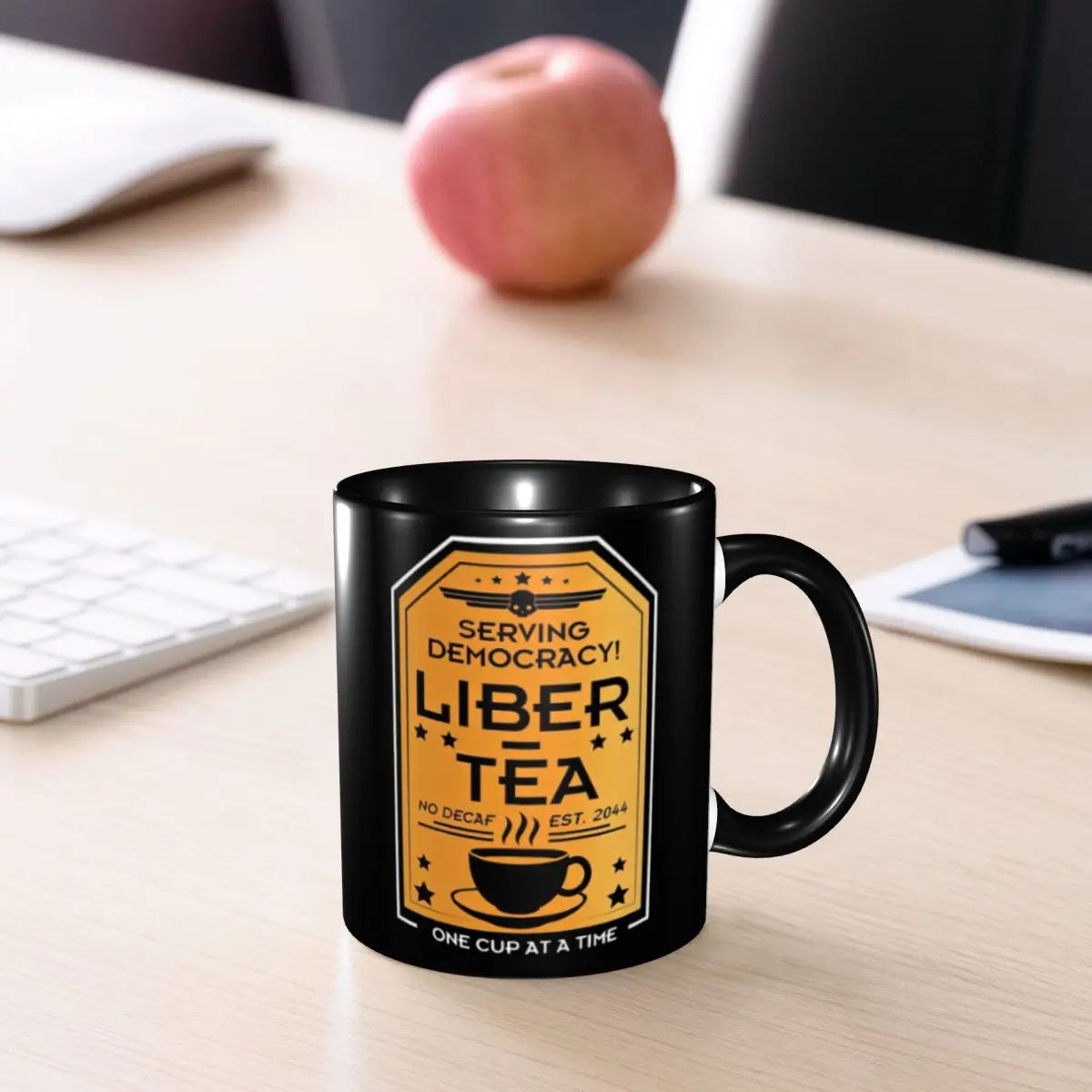 Helldivers Mug - Morning Cup Of Liber-Tea