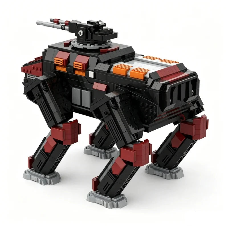 Helldivers 2 Automaton Factory Strider Building Blocks Figure - 1999 PCS