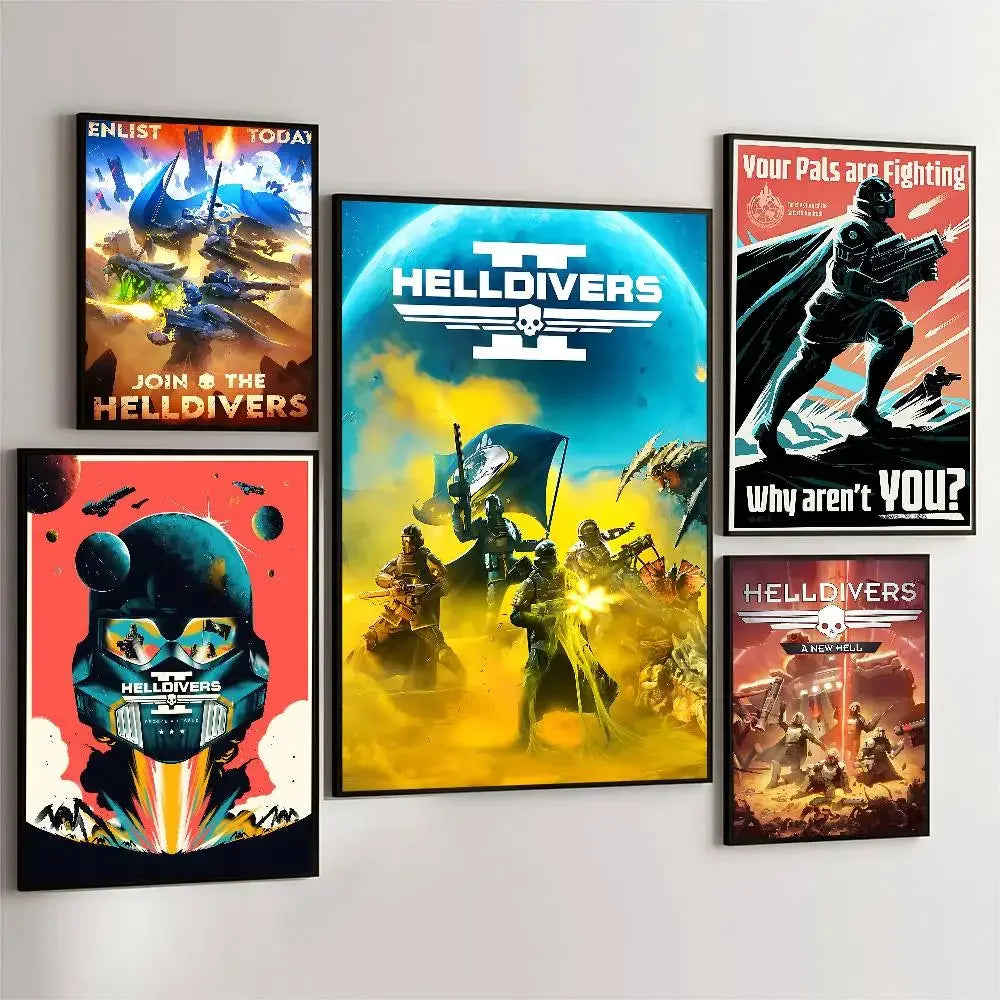 Helldivers II Poster - Escalation of Freedom