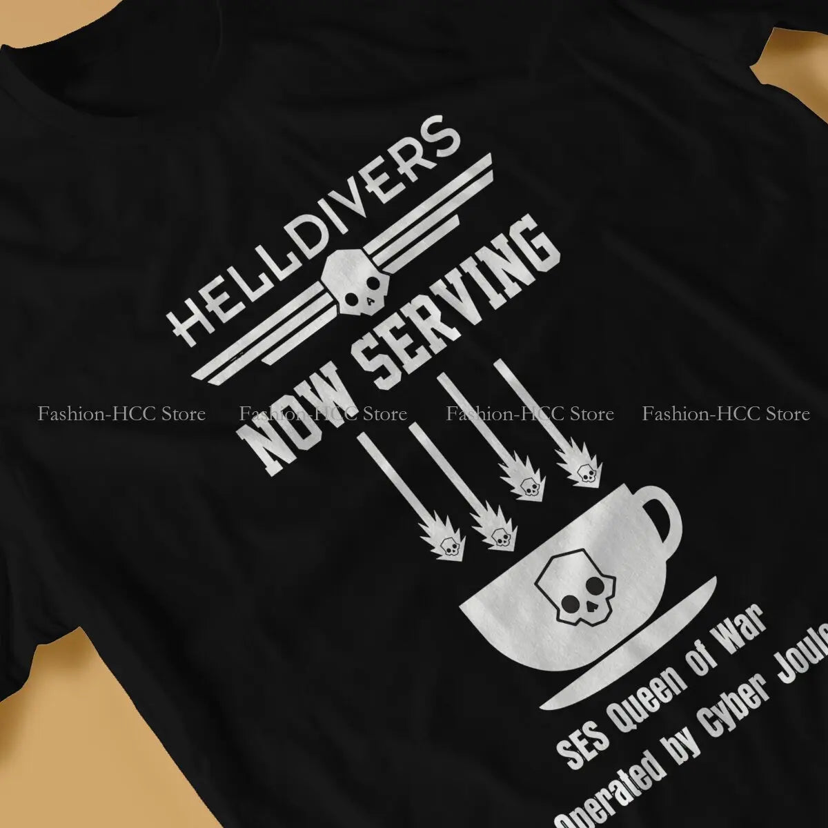 Helldivers Shirt - Liber Tea Now Serving