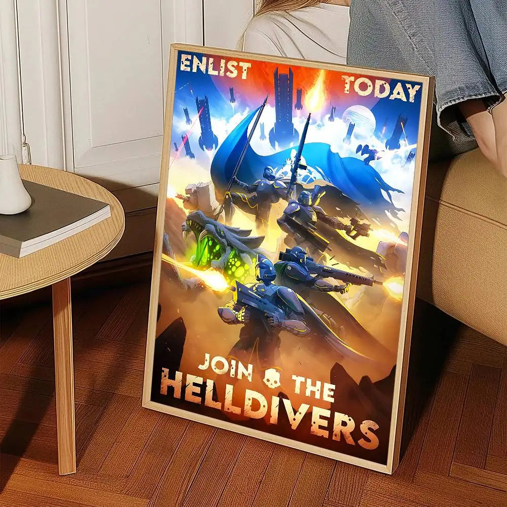 Helldivers II Poster - Escalation of Freedom