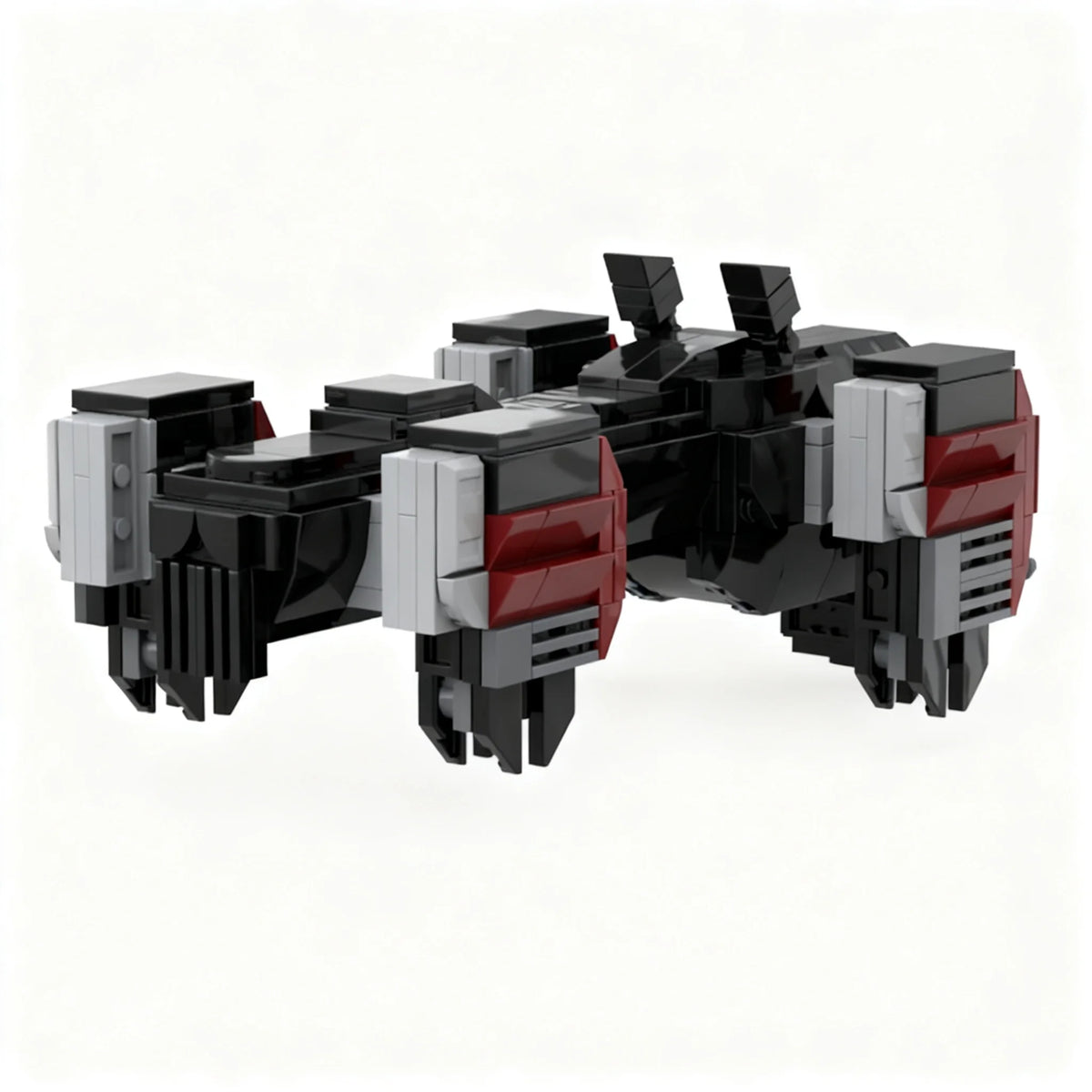Helldivers 2 Automaton Gunship Building Blocks Figure - 490 PCS
