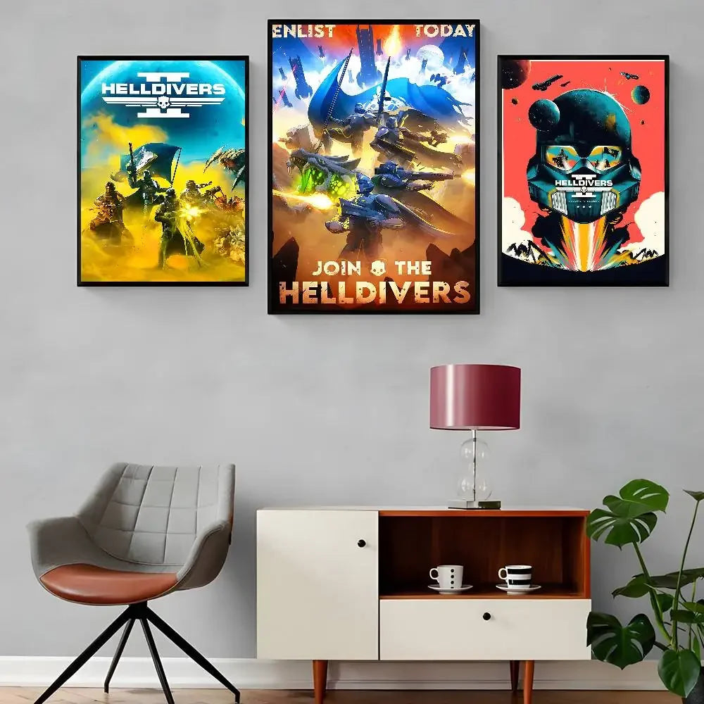 Helldivers II Poster - Escalation of Freedom