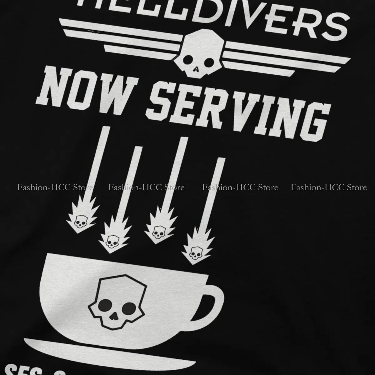 Helldivers Shirt - Liber Tea Now Serving