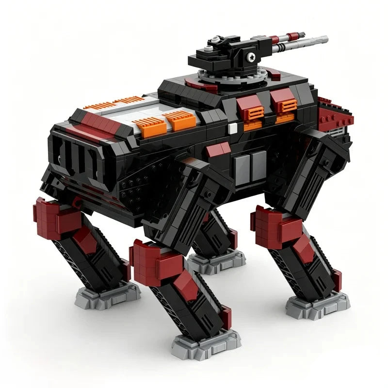 Helldivers 2 Automaton Factory Strider Building Blocks Figure - 1999 PCS
