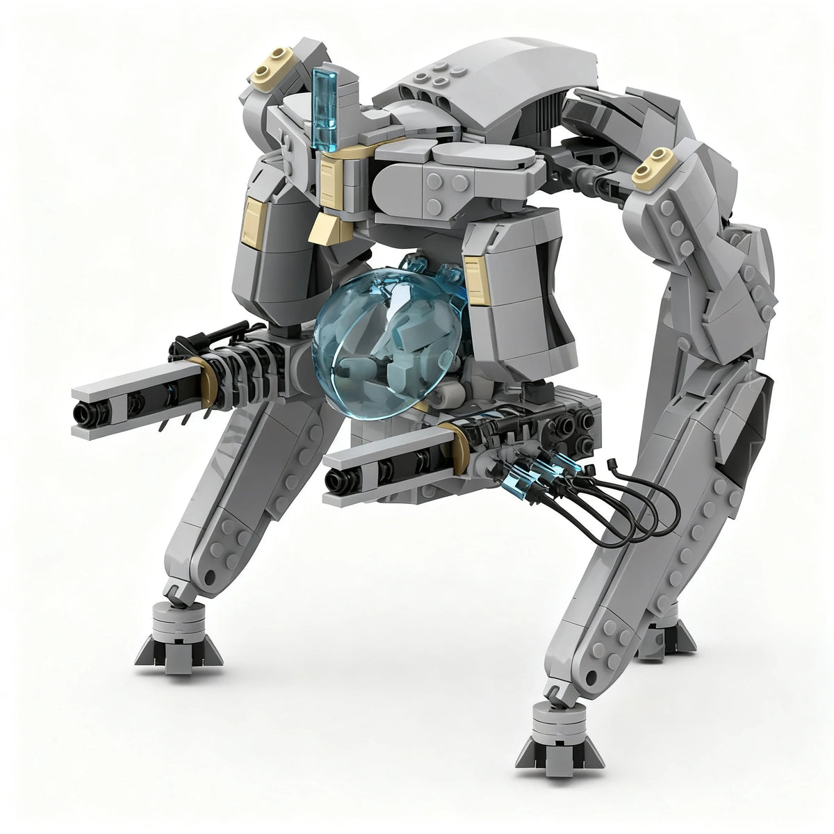 Helldivers 2 Illuminate Gatekeeper Building Blocks Figure - 821 PCS
