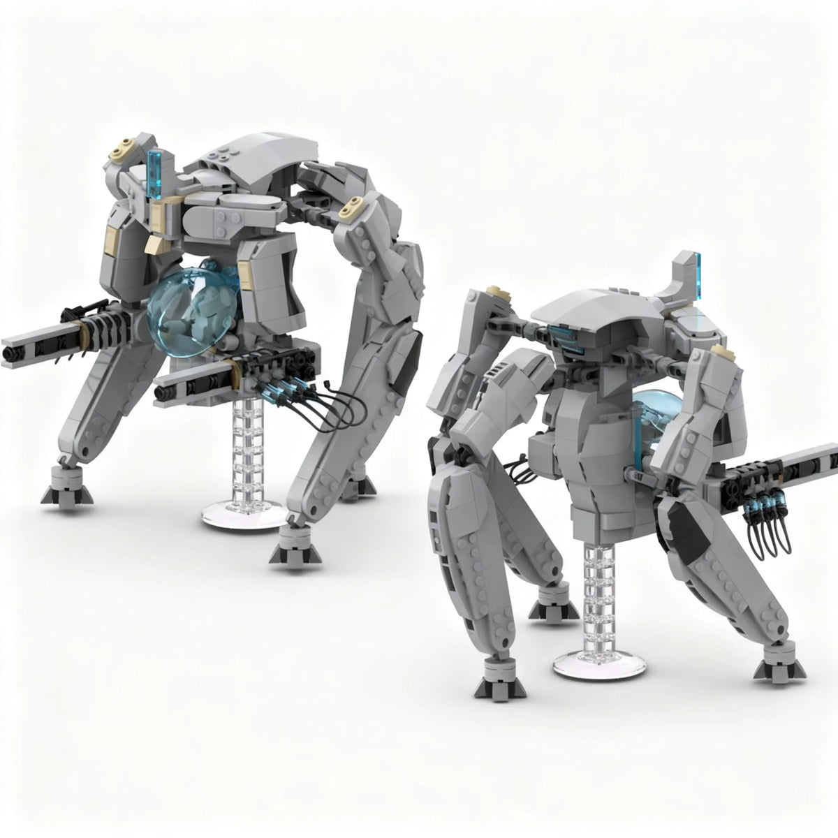 Helldivers 2 Illuminate Gatekeeper Building Blocks Figure - 821 PCS