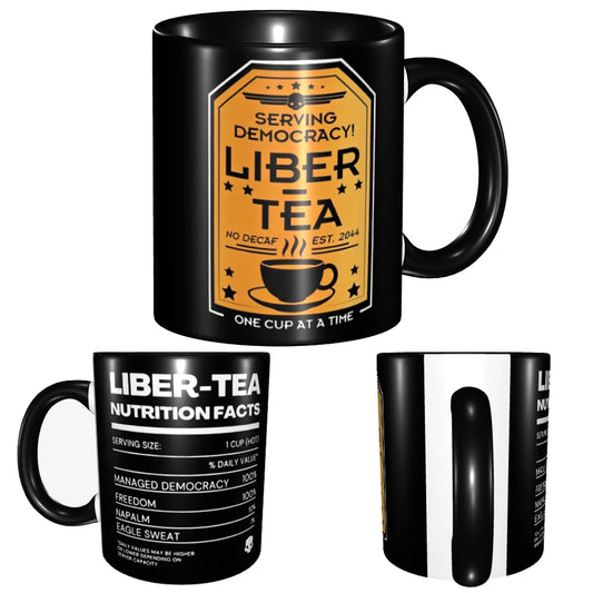 Helldivers Mug - Morning Cup Of Liber-Tea