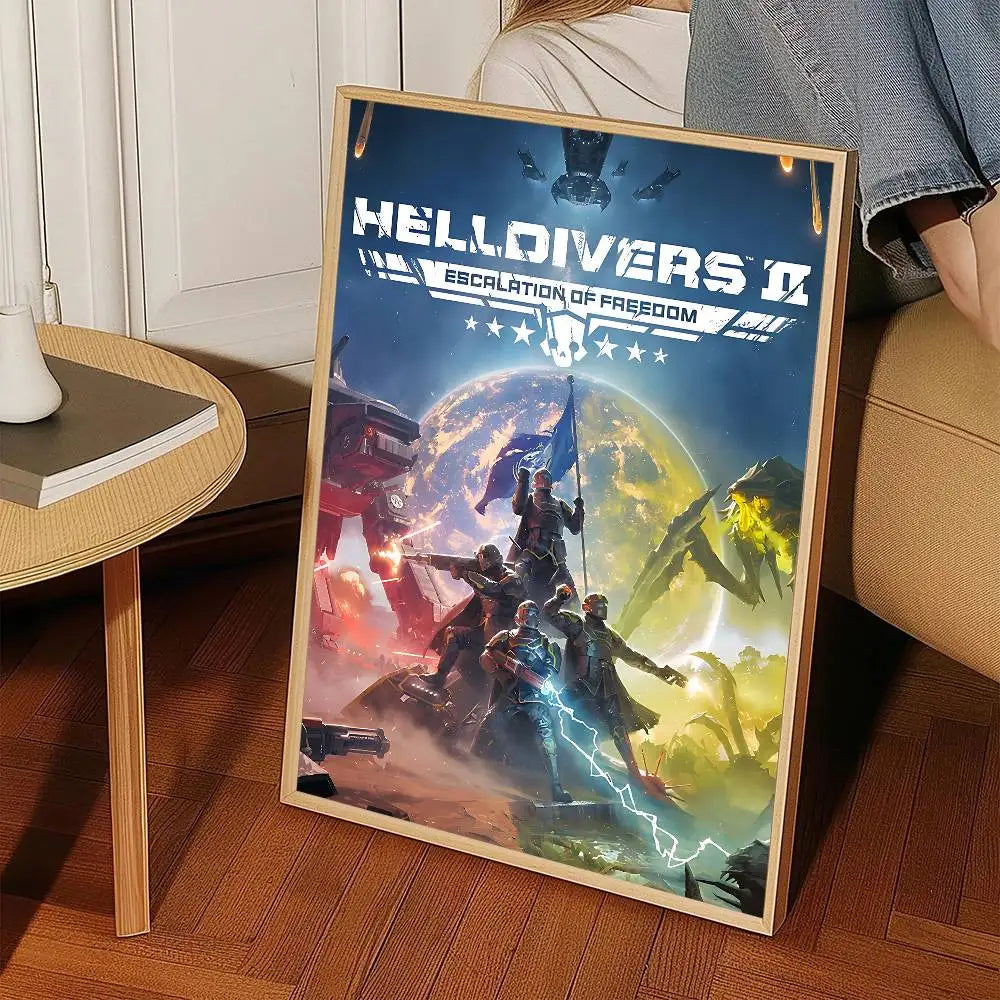 Helldivers II Poster - Escalation of Freedom
