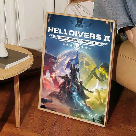 Helldivers II Poster - Escalation of Freedom