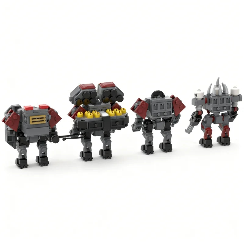 Helldivers 2 Berserker Devastatoren Figur – 426 Teile