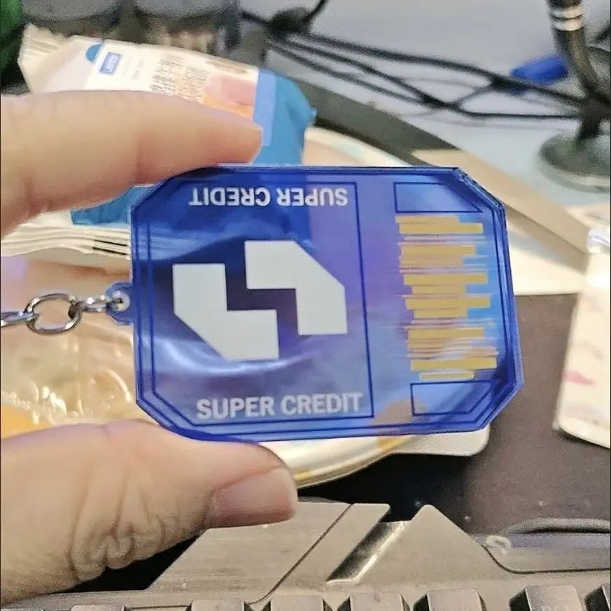 Helldivers 2 Super Credit Acrylic Keychain