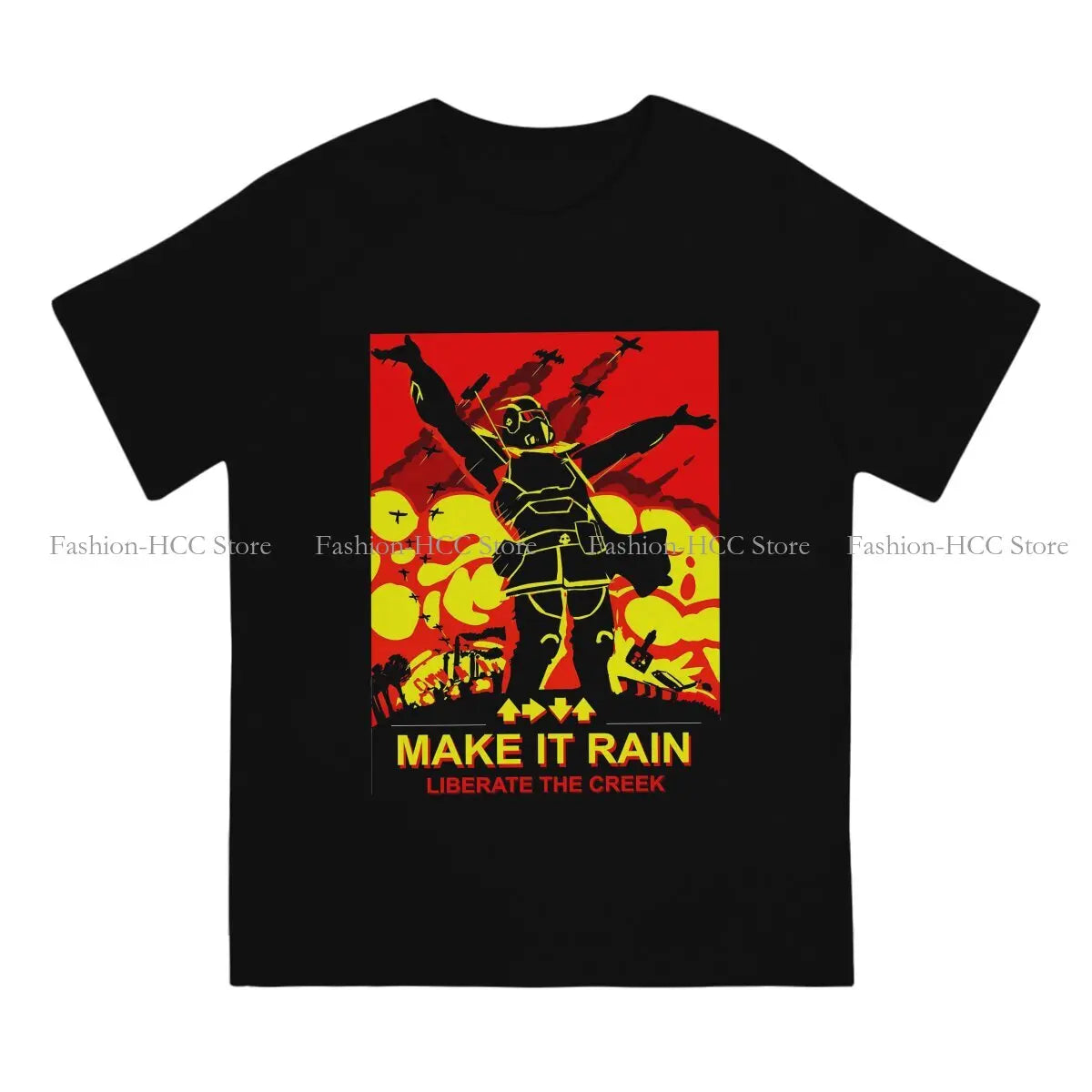 Helldivers 2 Shirt - Make it Rain