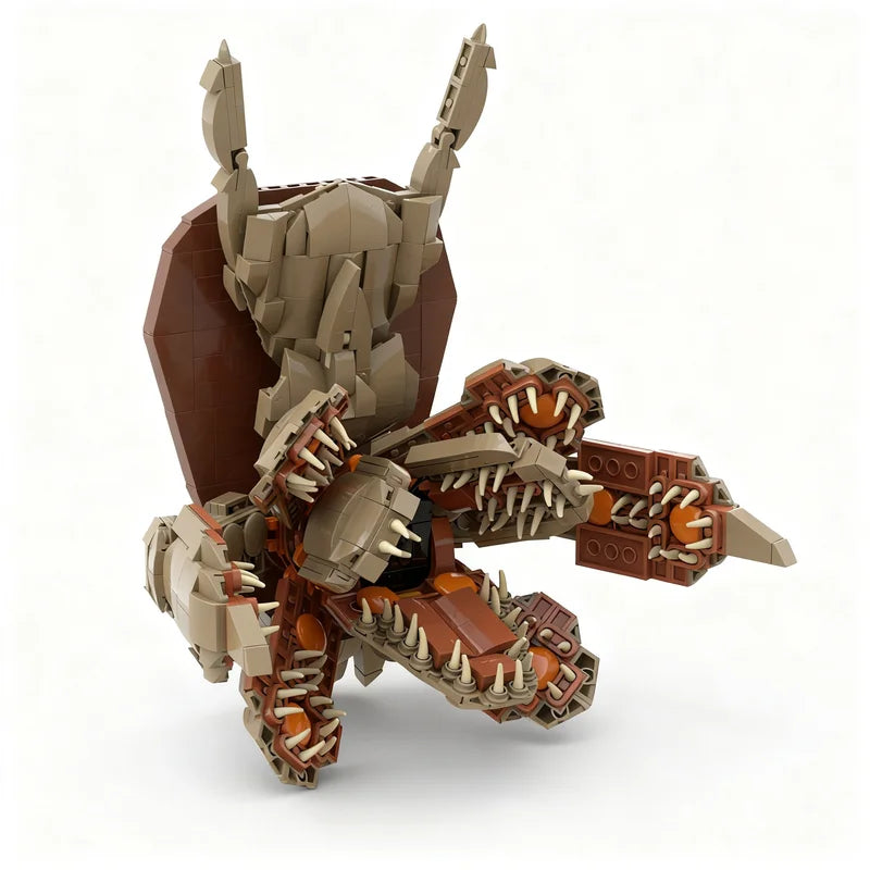 Helldivers II Hive Lord Head Building Blocks Figure - 899 PCS