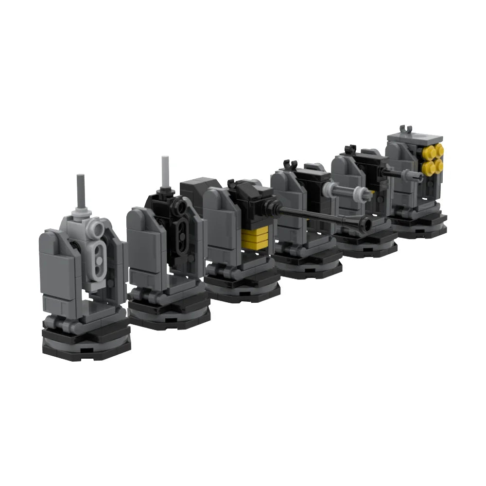 Tirerets Helldivers 2 Sentry Turrets Figures