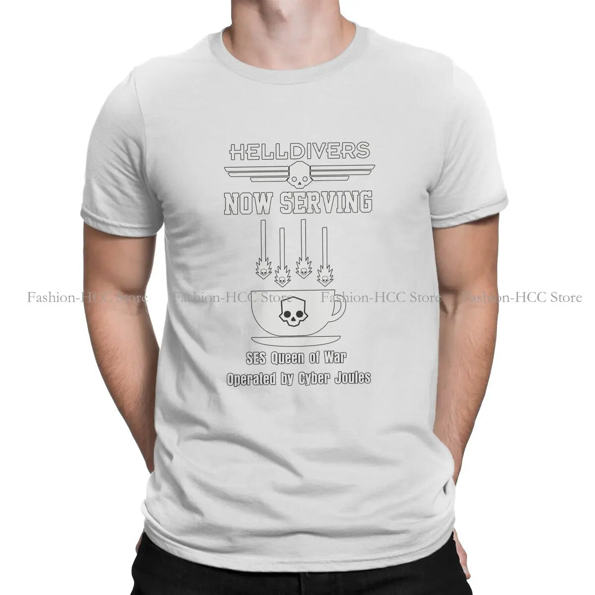 Helldivers Shirt - Liber Tea Now Serving