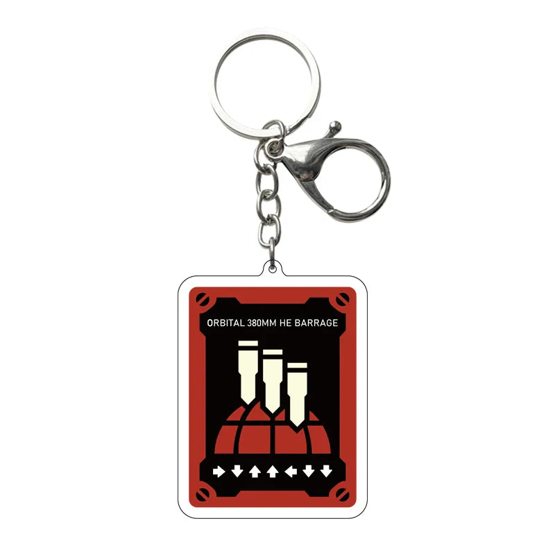 Helldivers 2 Acrylic Keychain - Eagle 500KG Bomb