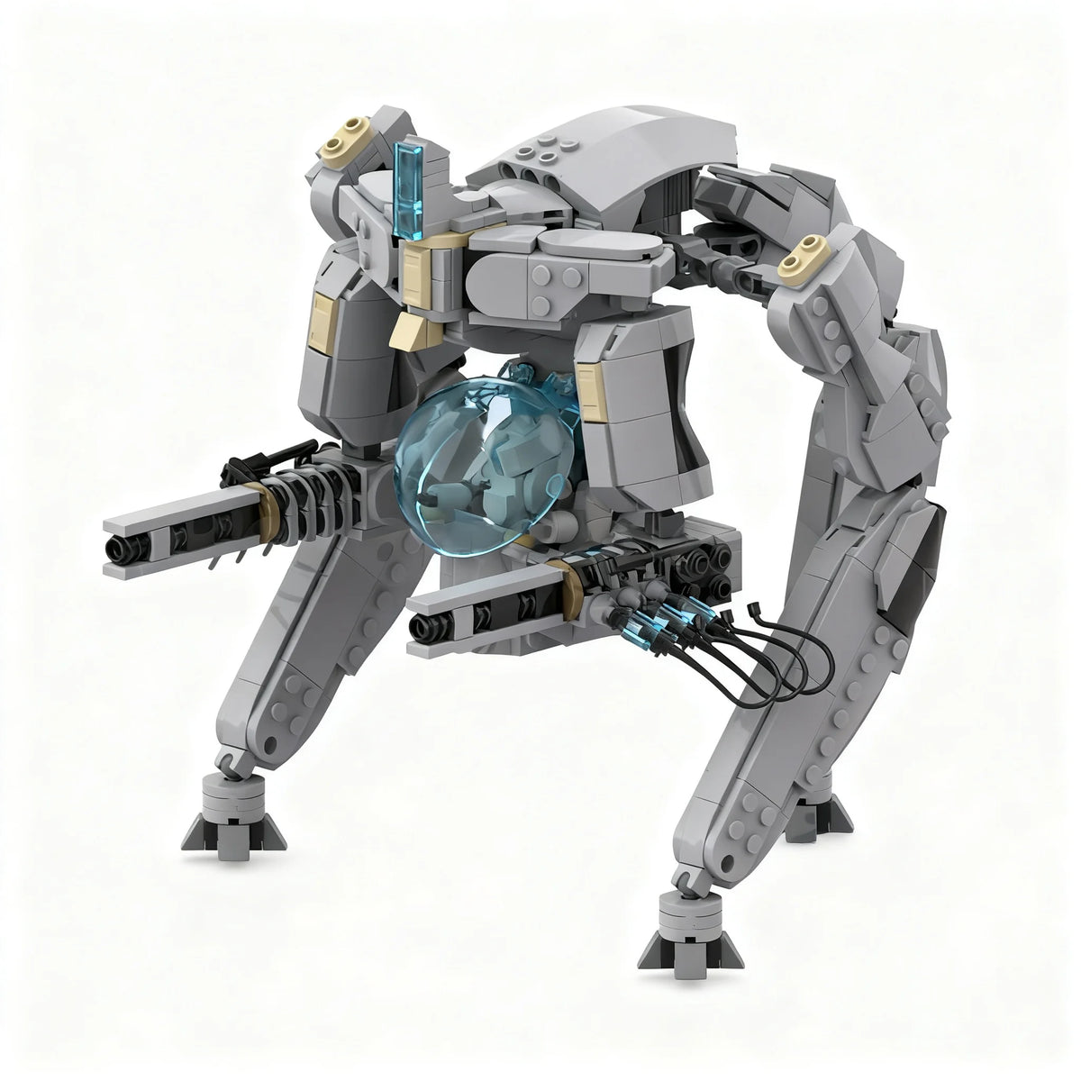 Helldivers 2 Illuminate Gatekeeper Building Blocks Figure - 821 PCS