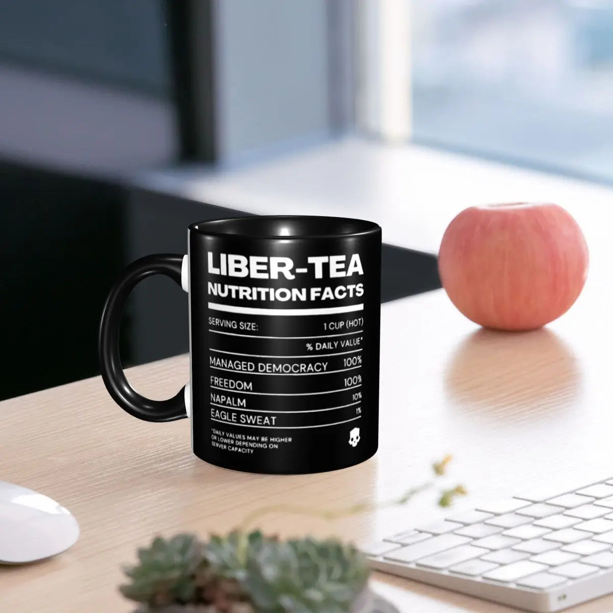 Helldivers Mug - Morning Cup Of Liber-Tea