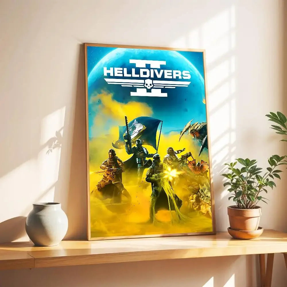 Helldivers II Poster - Escalation of Freedom