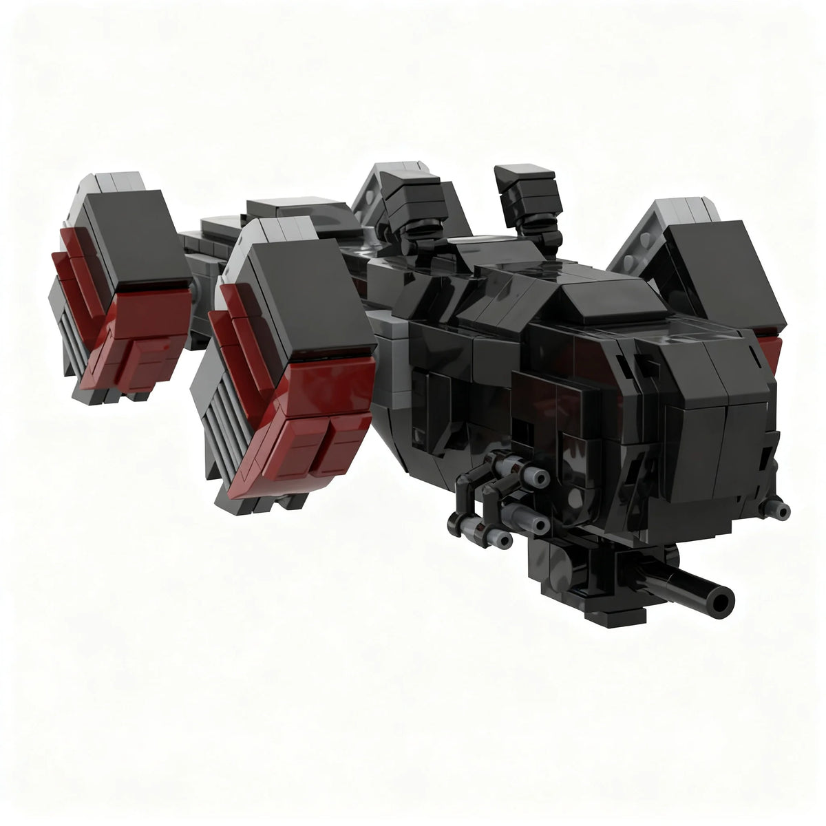 Helldivers 2 Automaton Gunship Building Blocks Figure - 490 PCS