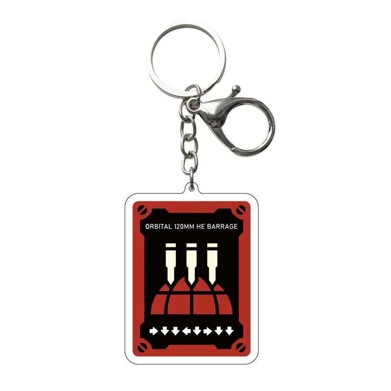 Helldivers 2 Acrylic Keychain - Eagle 500KG Bomb