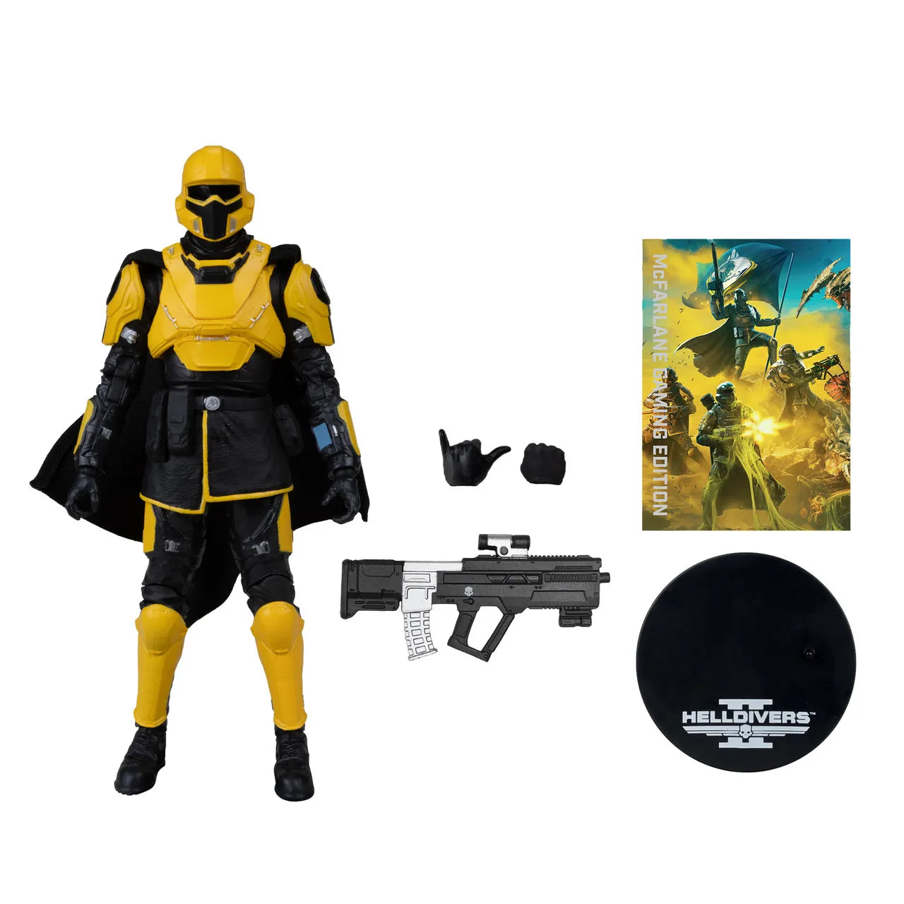 Helldivers 2 T4-40 Gold Eagle Armor Figure – 7-Inch (17.8cm)