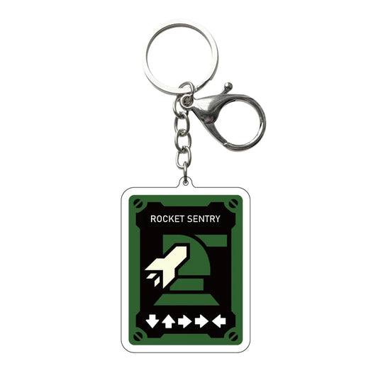 Helldivers 2 Acrylic Keychain - Rocket Sentry