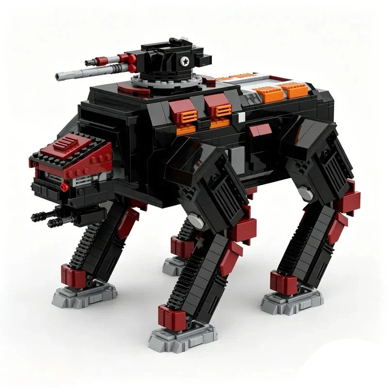 Helldivers 2 Automaton Factory Strider Building Blocks Figure - 1999 PCS
