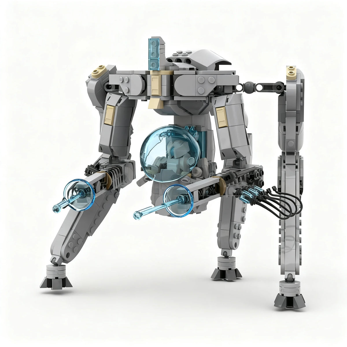 Helldivers 2 Illuminate Gatekeeper Building Blocks Figure - 821 PCS