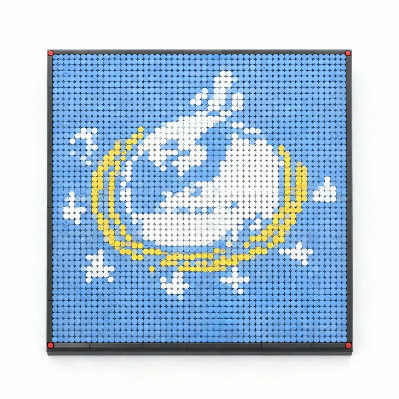 Helldivers Super-earth Flag Building - 3793 PCS