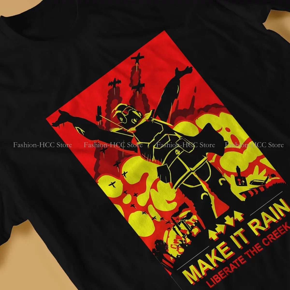 Helldivers 2 Shirt - Make it Rain