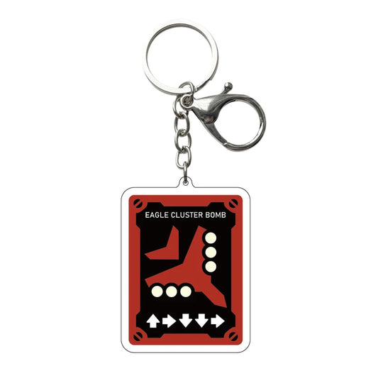 Helldivers 2 Acrylic Keychain - Eagle Cluster Bomb