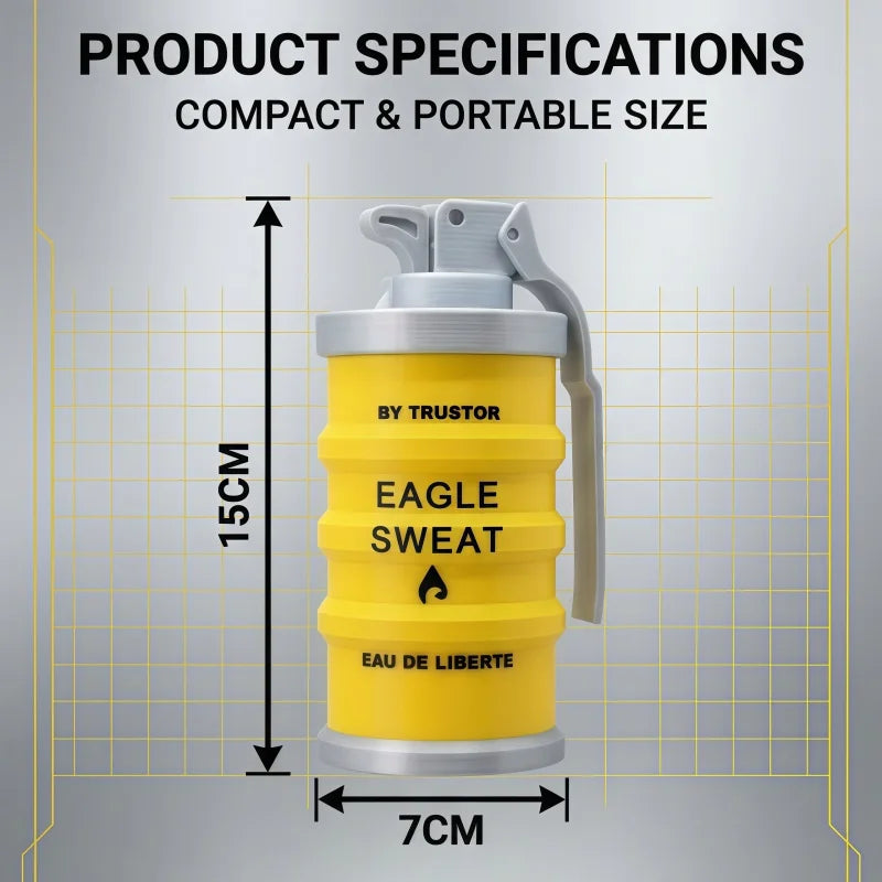 Helldivers 2 Eagle Sweat Grenade Replica