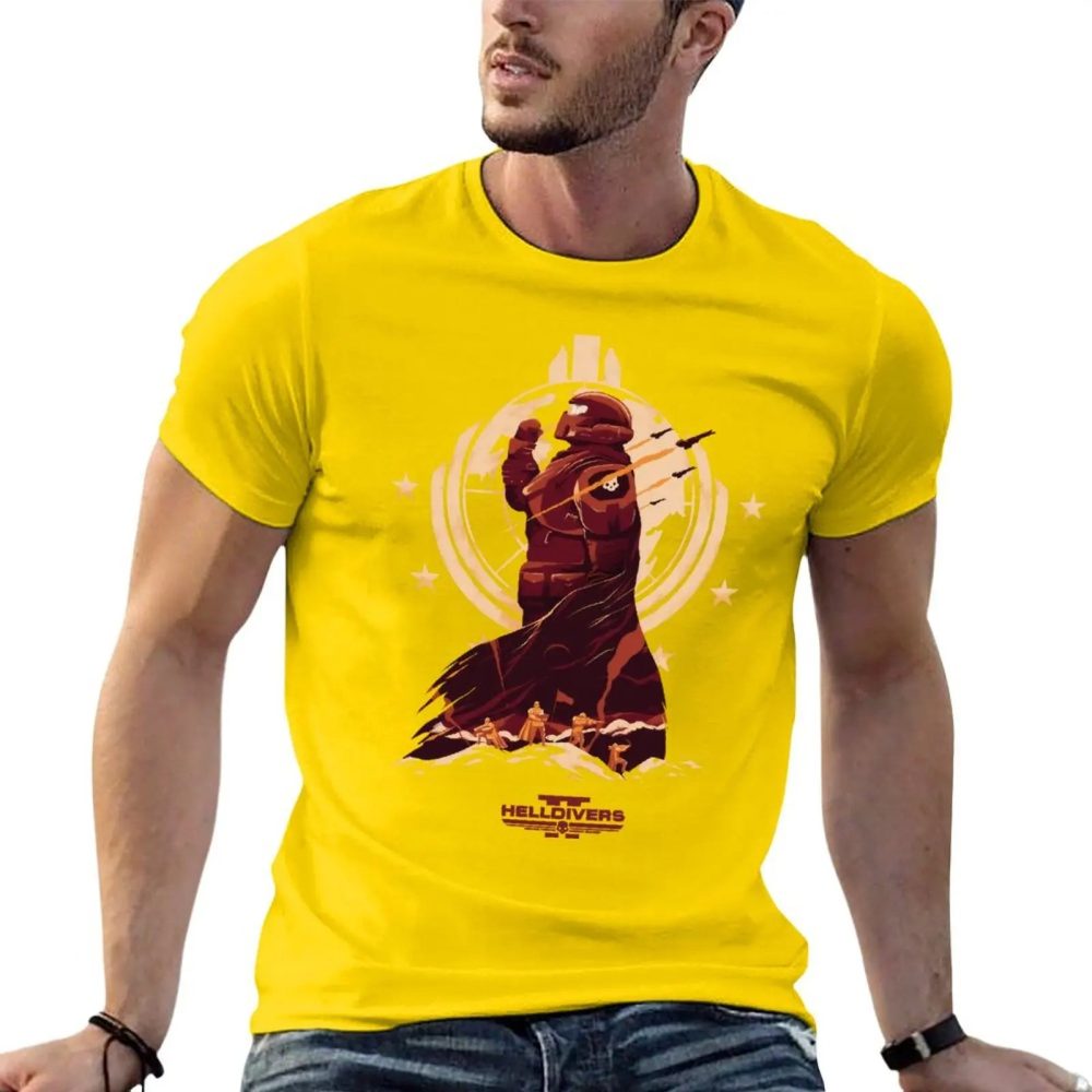 Helldivers T-Shirt - Defend Democracy