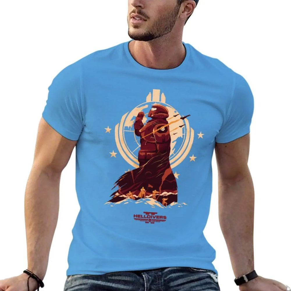 Helldivers T-Shirt - Defend Democracy