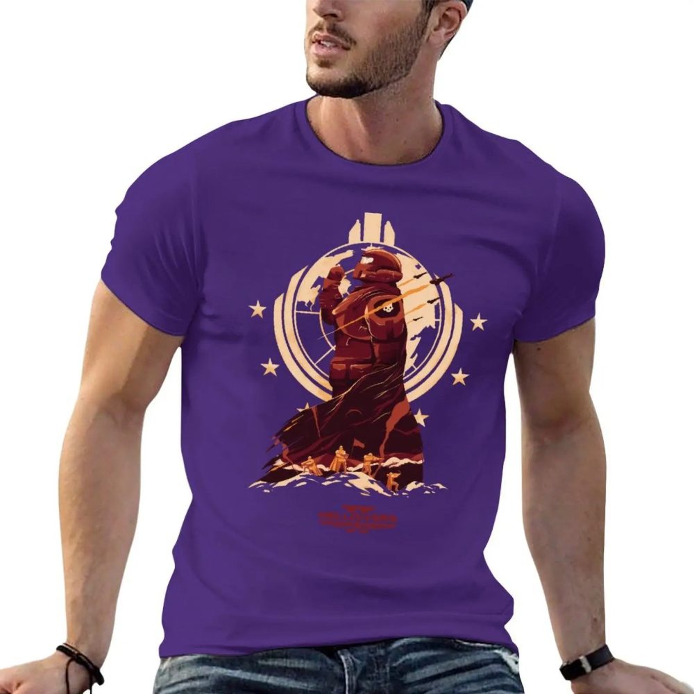 Helldivers T-Shirt - Defend Democracy