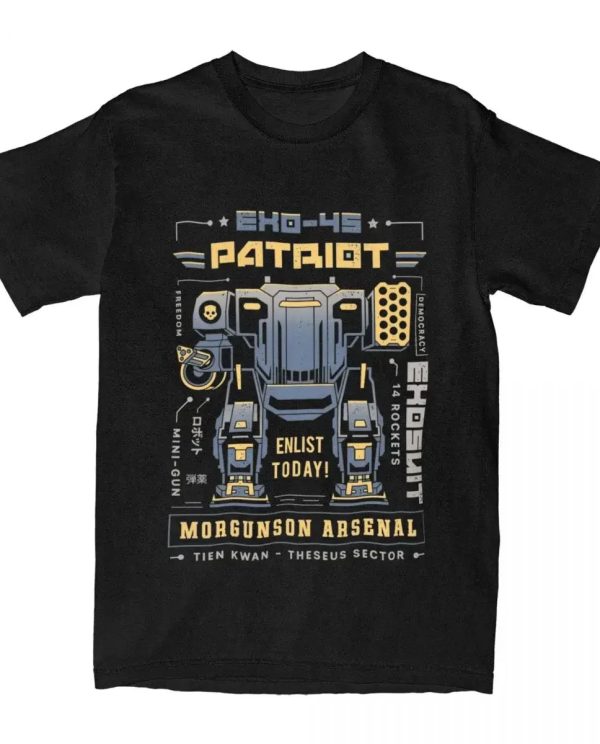Helldivers T-Shirt - Patriot Mech