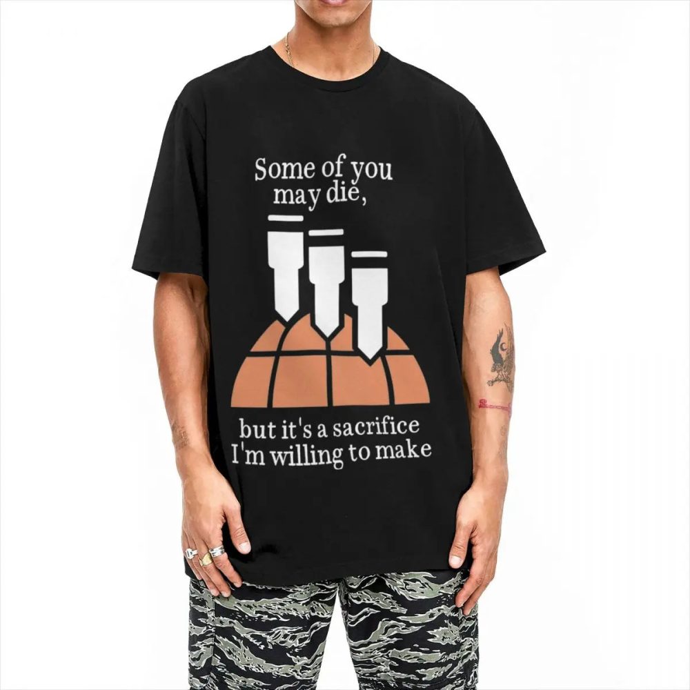 Helldivers T-Shirt - Some of you may die