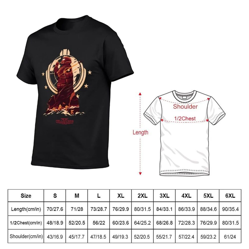 Helldivers T-Shirt - Defend Democracy
