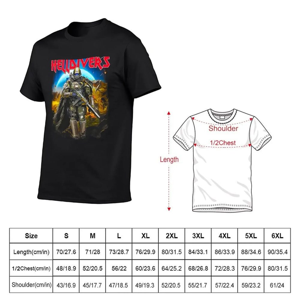 Helldivers T-Shirt - Skull
